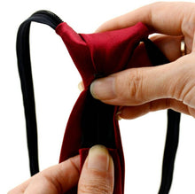 Load image into Gallery viewer, Kids Solid Color Pre-Tied Cotton Necktie