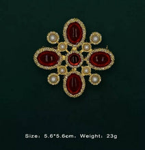 Load image into Gallery viewer, Pearl Rhinestones Vintage Brooch Pin