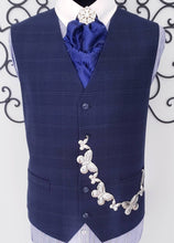 Load image into Gallery viewer, Butterfly Curb-Link Pocket Watch Vest Chain