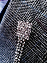 Load image into Gallery viewer, Crystal Rhinestone Chains Brooch Lapel Pin