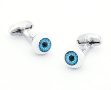 Load image into Gallery viewer, Eye Ball Patterned Cufflinks