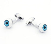 Load image into Gallery viewer, Eye Ball Patterned Cufflinks