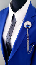 Load image into Gallery viewer, Matte Black Acrylic Necktie
