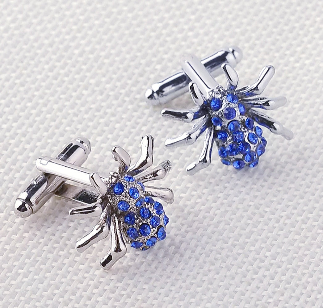 Immaculate Spiders Stud Cufflinks 