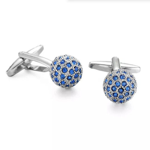 Immaculate Crystal Ball Cufflinks