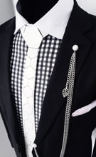 Load image into Gallery viewer, White Shiny Acrylic Necktie
