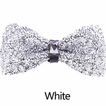 Load image into Gallery viewer, Men&#39;s Crystal Rhinestone Bowtie
