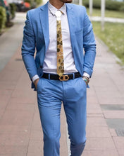 Load image into Gallery viewer, Gold Mirror Acrylic Hexagon Necktie
