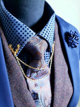 Load image into Gallery viewer, Deer Antlers Collar Chain Pin
