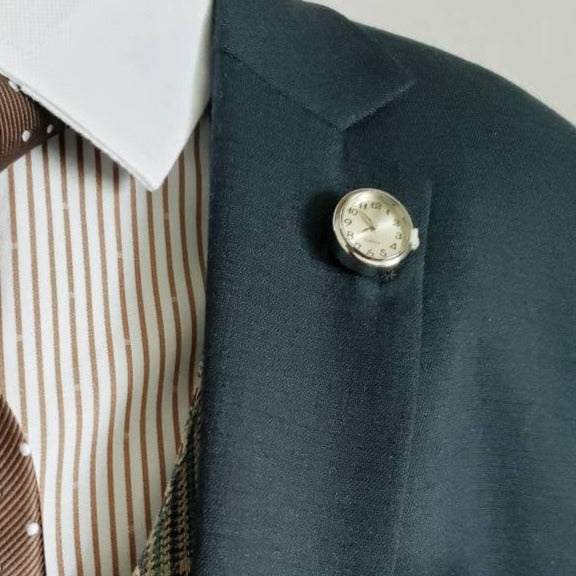 Functional Watch Lapel Pin