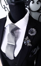 Load image into Gallery viewer, Men&#39;s Silk Necktie Set (Slim) - 4 Pcs
