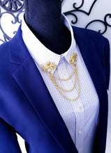 Load image into Gallery viewer, Octopus Collar Chain Pin
