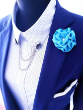 Load image into Gallery viewer, Functional Time Piece Clock Collar Chain Pin
