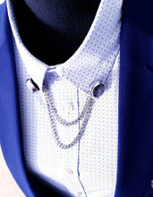 Load image into Gallery viewer, Functional Time Piece Clock Collar Chain Pin
