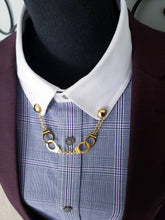 Load image into Gallery viewer, Freedom Handcuffs Collar Chain Pin
