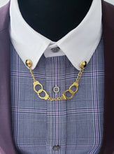 Load image into Gallery viewer, Freedom Handcuffs Collar Chain Pin
