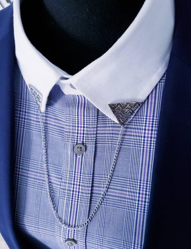Triangle Collar Chain Pin