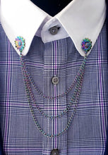 Load image into Gallery viewer, Sunflower Collar Chain Pin
