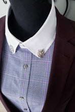 Load image into Gallery viewer, Crystal Rhinestones Owl Collar Pin
