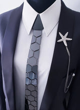 Load image into Gallery viewer, Crystal Rhinestones Starfish Lapel Pin
