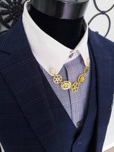 Load image into Gallery viewer, Metal Gear Collar Chain Pin
