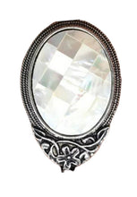 Load image into Gallery viewer, Natural Abalone &amp; White Shell Lapel Pin
