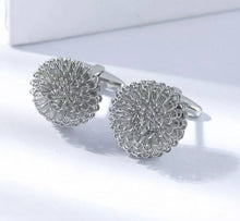 Load image into Gallery viewer, Wishy Flowers Dandelions Cufflinks  
