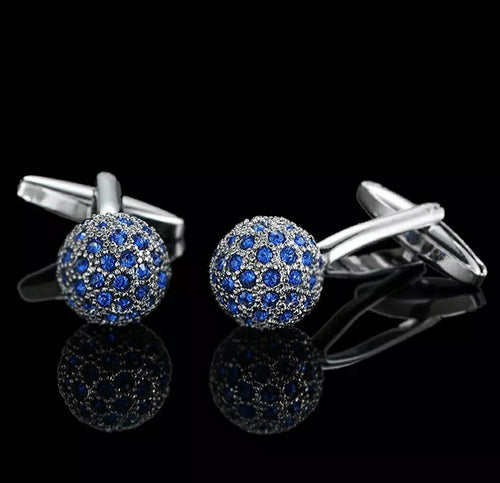 Men's Classical Crystal Cufflinks